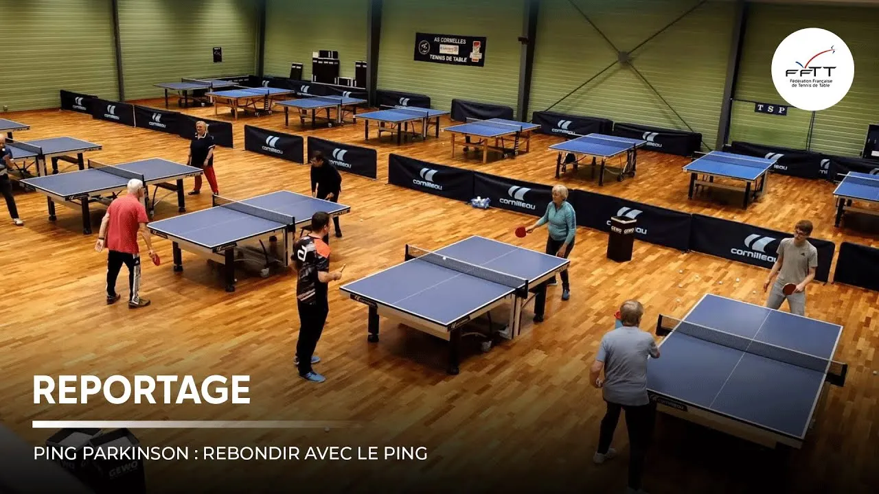 Extrait de la vidéo Ping Parkinson : Rebondir avec le ping